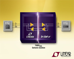 리니어 테크놀로지, USB μModule 트랜시버 출시